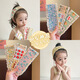 BARY REEF Sweet and Cute Colorful Widening Bangs Sticker Broken Hair Artifact for Girls Children's Velcro Sticker Baby Girl Doesn't Hurt Broken Hair Stickers Little Apple - This on Hair 1pc
