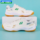 Yonex new badminton shoes for men and women, comfortable and breathable sports shoes, training shoes, competition shoes, non-slip and wear-resistant SHB220CR, off-white 41