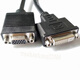 One-to-two DVI-I to DVI-D+VGA cloud desktop thin client split-screen dual-screen conversion cable dual-screen conversion cable