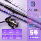 JIADIAONI conquers 2.0 rock fishing rod, rock fishing rod, long-distance throwing fishing rod, carbon light hard hand and sea dual-purpose long section No. 5 fishing rod throwing rod No. 5-3.6 meters (single rod + slip and float gift pack)