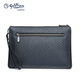 Jinlilai Flagnia oficial NUEVO MENOR MANURA BOLSO DE LUXURA CABEZA CABEZA VACA COWHIDE COOK PROCO BOLSO Menores Bolsa de cuero Bolso de cuero azul gris