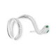 APM Monaco green-eyed snake ear clips are designed to be comfortable, unique and unique ear bone gifts for your girlfriend