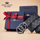 Redce Amangni British Armani Belt Belt Belt Top Dix International Brands 2024 New 100% Pure Cow Wide Belt 6628 Golden Lychee Patrón [Negocio vertical y casual] 130 cm Por favor contáctenos para obtener detalles para el cambio de longitud