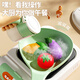 Huangen simulated food cooking set kitchen utensils cooking mini kitchen children's play house 4-6 girls' toys 7-10