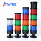 LED three-color warning light JD701-L01RGY024+JD702-F0110B024 always on buzzing tower light JD701-L01R024+B01+S-1+A01 AC/DC24V(024)