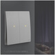 Legrand LEGRAND switch socket panel Wei Lai series ceramic white switch, one open, multiple controls