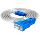 Z-Tek Industrial Grade USB a RS232 Puerto serial Línea DB9 HOJE COM COM COP 23 CONTRIME LÍNE