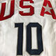 He Jiagong Kobe Bryant Dream Eight Team Jersey Dream Team United States National Team Jersey Olympic No. 10 Fully Embroidered Basketball Uniform Vest Actual photos subject to pictures XS160-168 height