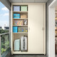 IKEA [Brand] Exclusive sliding door for outdoor sunscreen balcony storage cabinets, same outdoor waterproof storage cabinet, height 2000*width 825*deep 550mm Order Notes Complete installation x 2 doors