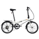 DAHON HAT061 folding bicycle 20-inch 6-speed adult men's and women's commuting leisure variable speed bicycle white