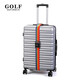 Golf (GOLF) one-word packing strap, checked trolley case, combination lock, travel strapping strap, suitcase safety strapping strap, rainbow color