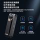 威视达康小型无线摄像头便携式胸前拍摄执法记录仪4g无需网络隐藏伪装监控器随身携带会议录音录像一体机 【4g自带网络】180°旋转镜头+实时回传记录仪 256G内存卡