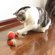 Mila Meow Rainbow Ball Cat Toy Pet Ball Cat Puppy Dog Kitten Puppy Self-Happiness Relief Cat Toy Ball Silent Ball Small Ball 3.5CM 10 pcs