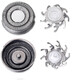 Adaptado a Feike Razor Head FS713 FS803 FS812 FS828 FS829 Cubierta de malla de cuchilla Cubierta de cuchillo Accesorios para el cabezal 2 cuchillas + 2 cuchillo Mase