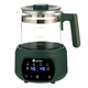 Rongsheng health kettle thermal insulation all-in-one kettle office large capacity constant temperature glass electric kettle small teapot teapot health teapot dark green 72H constant temperature 316L stainless steel 1.3L