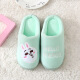 Imaxian 2023 New Children's Cotton Slippers Winter Fashion Cartoon Bear Rabbit Indoor Non-Slip Warm Children's Fur Slippers Bag Heel Pink 20 Sizes/4-5 Years Old