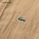 Lacoste French Crocodile Herren lässig bequem bequeme Doppel-Side-Langarm-Langarm-Hemd CH9864 3JR_Brown 39