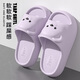 Children's slippers summer for girls, middle and large children, indoor baby home, boys' anti-slip home bathroom EVA slippers, pink 30-31, inner length 21cm, suitable for feet 20cm long