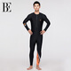 Vander'an (BALNEAIRE) men's jumpsuit multi-functional long-sleeved trousers sun protection lightweight breathable comfortable hot spring seaside 61665 charming black orange 2XL