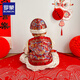 Luo Meng's one-year-old clothes for baby boy and girl's 100-day full-moon birthday Tang suit, new Chinese performance costume, red XL