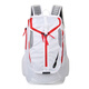 Backpack for students durable 2025 new style of junior high school and high school thin American backpack for independent shoes and bathroom basketball bag trend 3386 red air cushion model