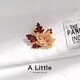 Fresh maple leaf retro brooch, high-end ins temperament, luxury creative diy accessories, sweater suit brooch for men and women, three-layer maple leaf brooch, simple outfit