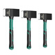 Baolian rock-breaking hammer construction site wall demolition artifact solid hand hammer masonry hammer heavy-duty hammer super-hard masonry hammer tool 3 pounds rock-breaking hammer shock-absorbing handle