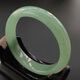 谈海天然珠宝玉石镯子东陵玉手镯圆镯福镯手饰绿润时尚流行饰品 浅绿897款内径58.2mm宽16mm