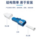 优普连 电信级光纤衰减器LC/SC/FC 5db光衰耗器双阴型法兰式耦合器阴阳式公母转接适配器 LC/UPC阴阳式衰减器 10dB