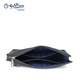 Jinlilai Flagnia oficial NUEVO MENOR MANURA BOLSO DE LUXURA CABEZA CABEZA VACA COWHIDE COOK PROCO BOLSO Menores Bolsa de cuero Bolso de cuero azul gris