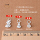 VINASI 925 Parnesa pequeña Capa de loto de loto Diy Accesorios de joyas de plata Pulsera Bag Lucky Coste pequeño Coste