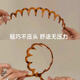 Idel headband for women, high-end hairpin for going out, high-end 2025 wavy hairband for broken hair, special for face wash F2921 amber high elastic toothed wavy hairband