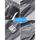 
Shidile casual pants for men in spring and summer Tiansi jeans for men wide-leg drooping trousers elastic waist men's pants loose straight 1048 dark gray XL