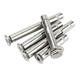 Hua Meng 304 stainless steel cross expansion screw, external hexagonal, countersunk head internal hexagonal screw, M4M5M6M8M10m12, cross M4*40 (use 6.5 impact drill 10 pieces
