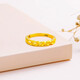 Hande Gold Store pure gold wheat ear 9999 gold ring plain ring live ring gold-plated Valentine's Day wheat ear ring 1.2g