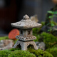 Benxinnong micro landscape small stone pavilion ornaments gardening rockery bonsai fish tank landscaping decoration stone pagoda pagoda pavilion tree pagoda ornaments