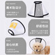 Dele cat washing bag, a special artifact for cat bathing, anti-bite clipper, nail injection, anti-scratch and bite retainer bag, cat tool, dog size 6, neck circumference 18-20cm, thin cats and dogs