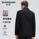 SHANSHAN Shanshan Wool Suit Jacket Men's Autumn and Winter New Thickened Men's Jacket Business Commuting Work Formal Dress Black XL /180 Recommended 135-150 Jin Jin equals 0.5 kg