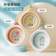 Chuangjingyixuan children's butt washing basin baby washbasin can be hung baby folding basin newborn children's butt washing foot basin small yellow + pink + blue 3 pieces cute dragon c