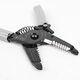 Fukuoka Tools Japanese-style Seiko wire stripping pliers electrical cable multi-functional stripping pliers stripping shears 6 inches