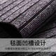 Xuxian kitchen floor mat entry door door mat dirt-resistant anti-slip anti-oil water-absorbent carpet bathroom entrance mat customized whole black and gray seven stripes 90*180 cm new anti-slip floor mat