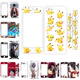 膜鹿堂适用适用iPhone5S彩膜前后苹果SE钢化膜卡通5代后壳贴纸来图定制 苹果5/5S/SE钢SF-13886iphone