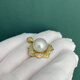 Pearl 10-11mm Australian white pearl pendant South Sea white pearl seawater pearl pendant S925 silver