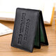 Dipur driver's license leather case motor vehicle driving document cover men's card holder two-in-one driver's license book protective cover black