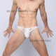 Z Thong Men's Lace Thong Sexy Underwear Sexy Underwear Transparent Men's T-Pants White L