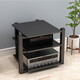 Amplifier cabinet cabinet audio cabinet power amplifier rack audio stand speaker tripod TV cabinet shock-absorbing HIFI audio-visual cabinet Three-layer pure steel frame can be equipped with your own panels