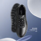 Zero men's shoes, sports casual shoes, thick-soled shoes, wear-resistant, fashionable, versatile and comfortable sports shoes for men, black 42