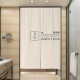 ROBTM bathroom door curtain commercial restroom blocking curtain cloth curtain punch-free partition curtain toilet special half curtain can be customized simple toilet 23 width 80cm * height 120cm