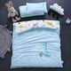 Qiao Bo Lai Children's Kindergarten Entry Cotton Quilt Three-piece Set Baby Nap Pure Cotton Bedding Contains Core Six Sheet Type Silk Cotton Six-piece Set