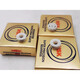 NSK Water Drop Wheel Fishing Roue en céramique Roueur MR105MR115 693 683 3104MR74 Coupe de fil en céramique Full Poulage et côté Coupe en céramique Full Poulage et couvercle latéral [Remarque